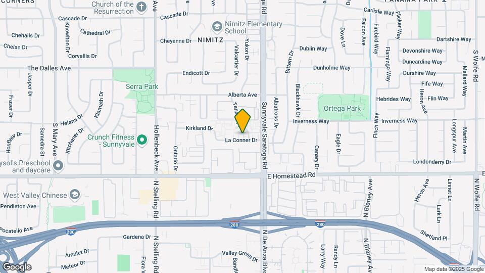 491 La Conner Dr Map and Location Details