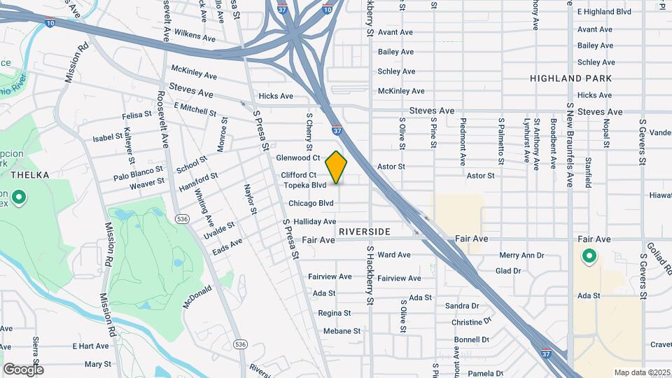 226 Topeka Blvd Mapa y Detalles de la Ubicación