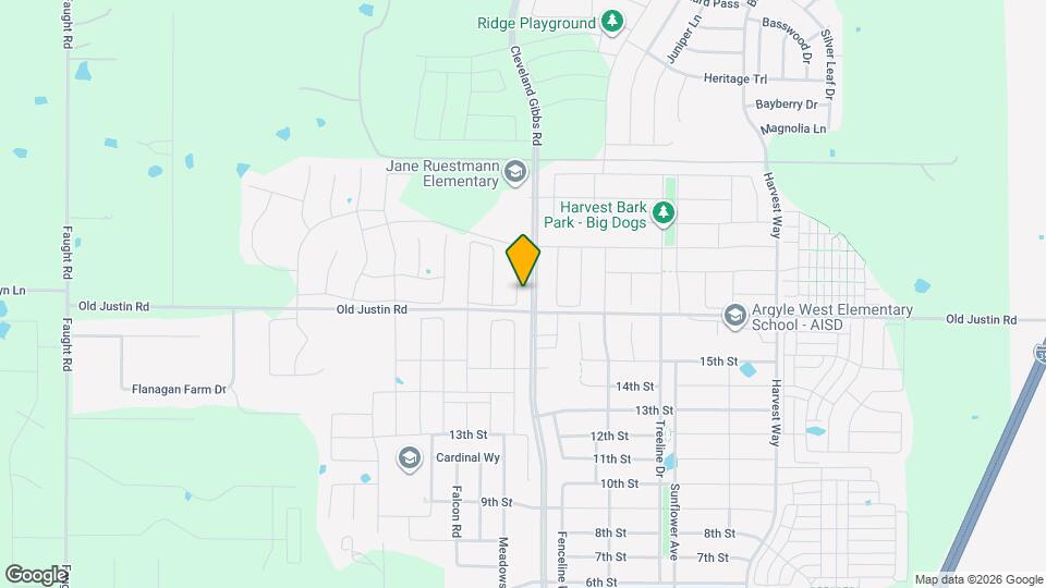 1712 Friendship Ln Map and Location Details