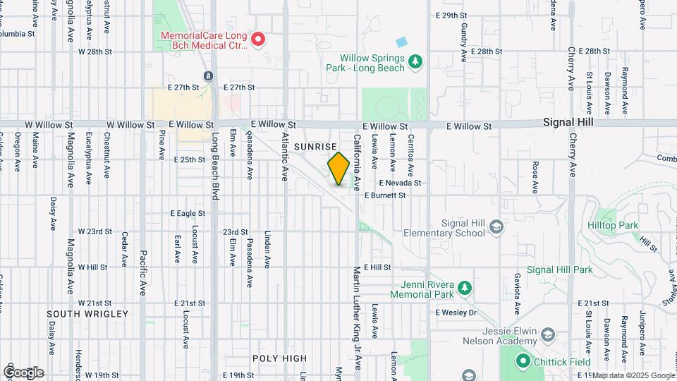839 E Sunrise Ave Map and Location Details