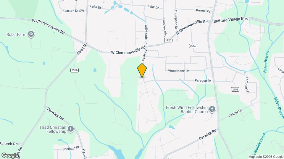 4366 Paula Dr Map and Location Details