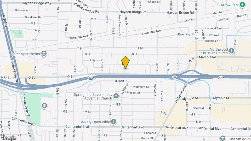 1216 Q St Map and Location Details