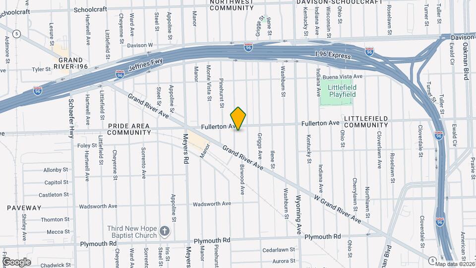 12476 Mendota St, Unit 12478 Mendota St - Lower Unit Map and Location Details