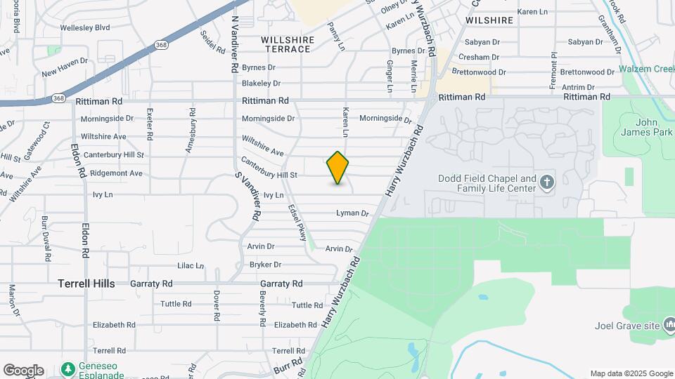 1041 Ivy Ln Map and Location Details