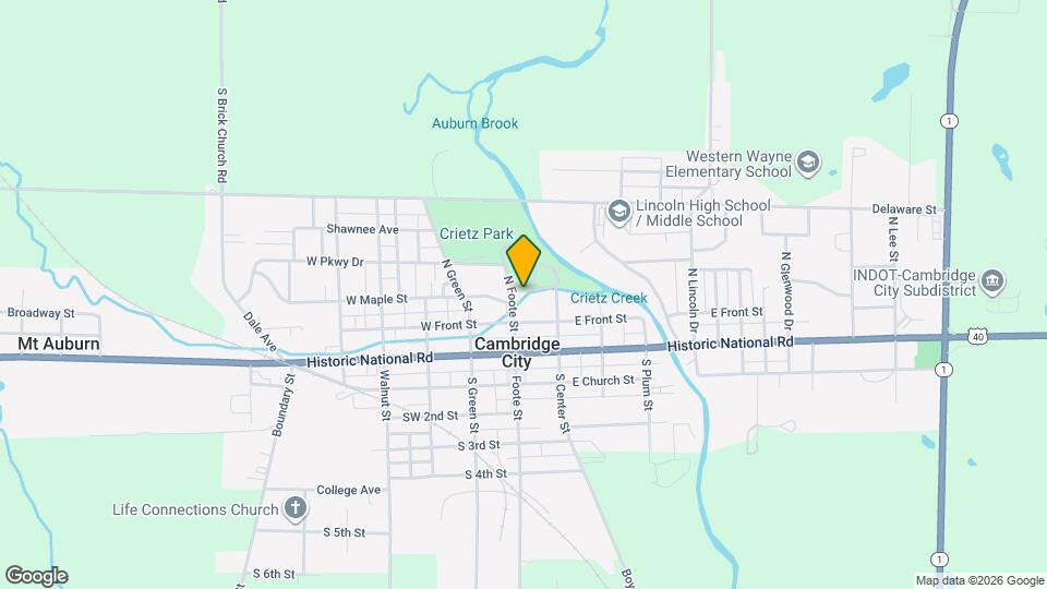 16 W Maple St Map and Location Details