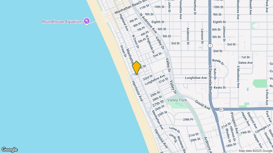 133 34th St Map and Location Details