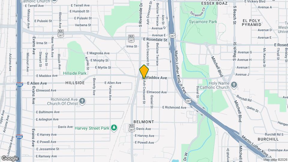 1606 Ash Crescent St Map and Location Details