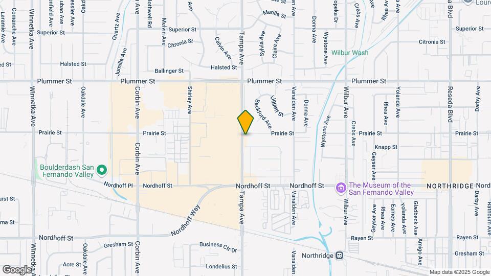19250 Prairie St Map and Location Details