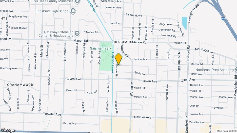 4279 Ferndale Rd Map and Location Details