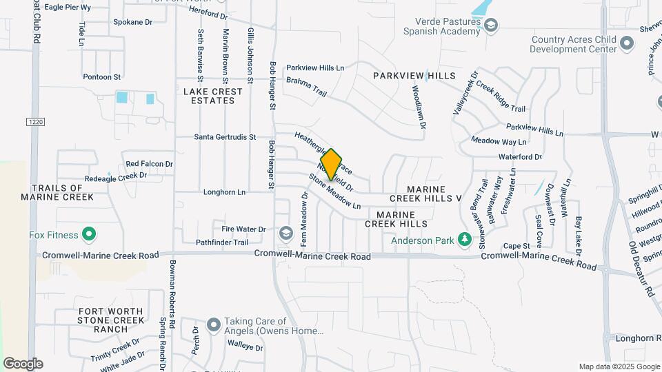 5716 Stone Meadow Ln Map and Location Details