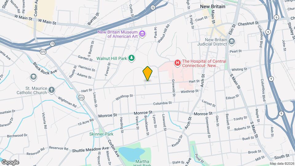 187 Hart St Map and Location Details