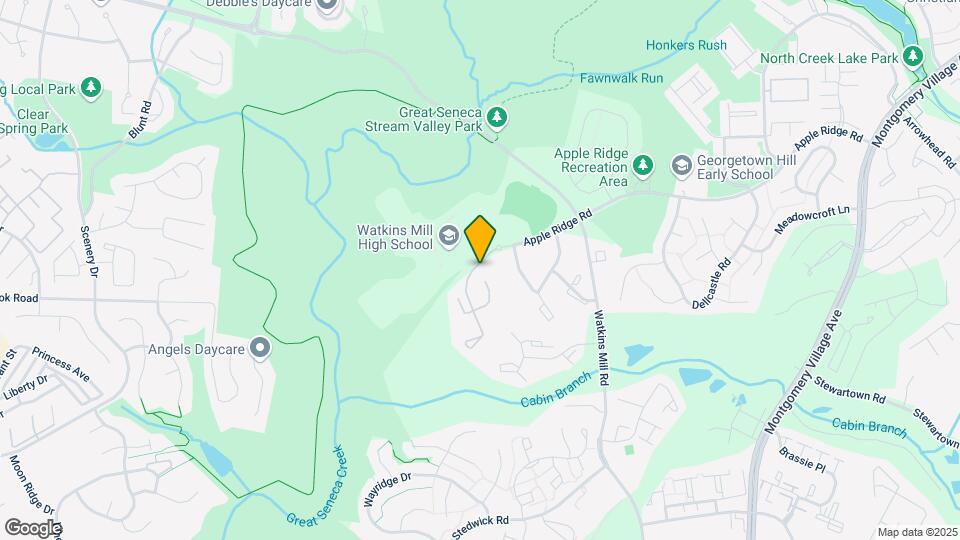 10334 Apple Ridge Rd Map and Location Details