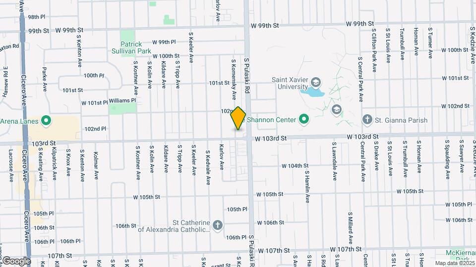 4014-4020 W 103rd St Map and Location Details