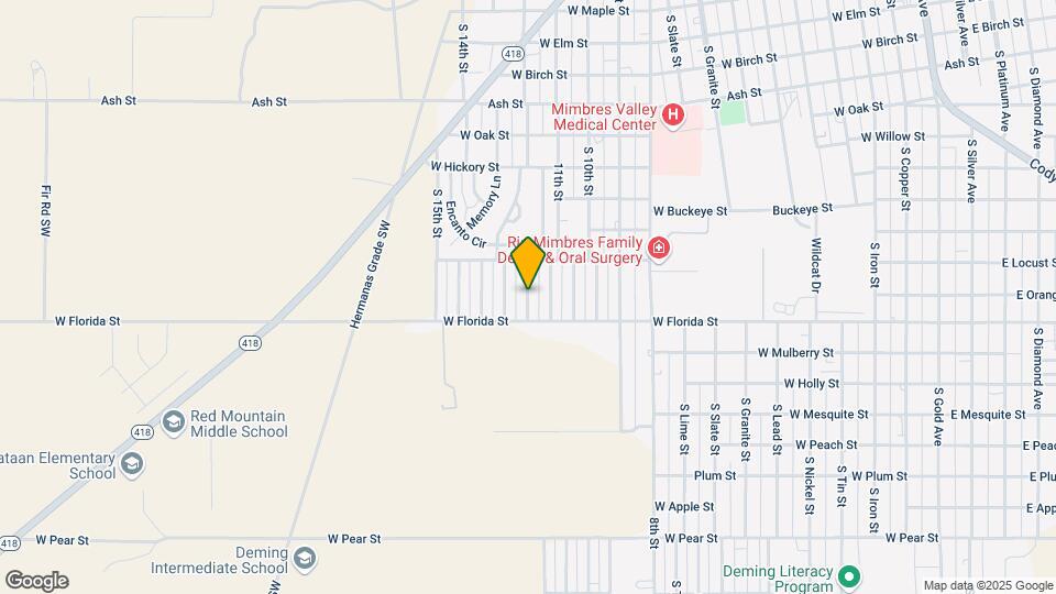 1403 Roswell St Map and Location Details