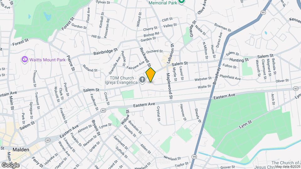 23 Webster St, Unit #1 Mapa y Detalles de la Ubicación