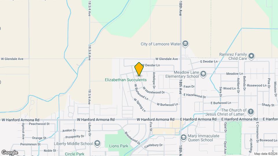 447 W Hazelwood Dr Map and Location Details