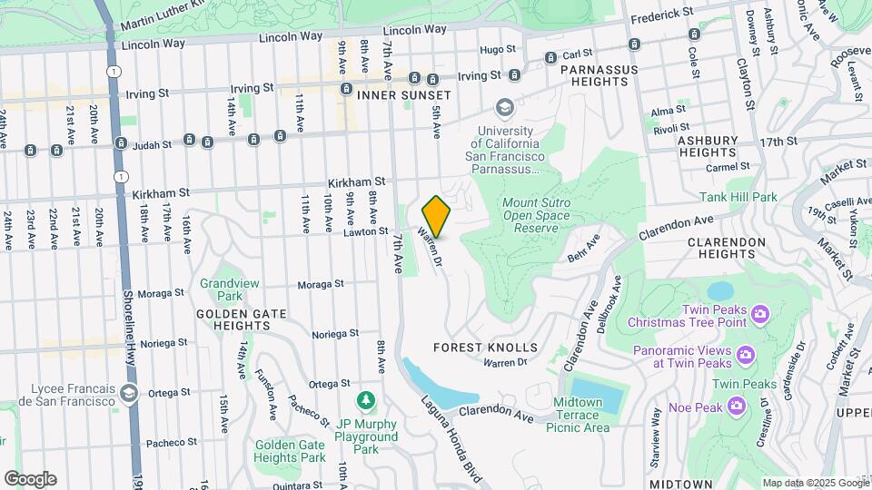 470 Warren Dr Map and Location Details