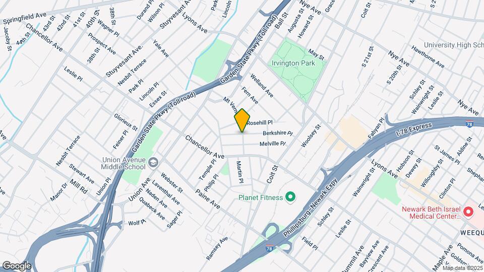 94 Mount Vernon Ave, Unit 7 Map and Location Details