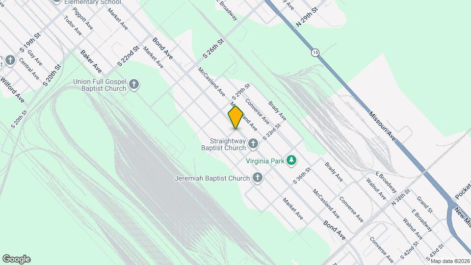 3100 Bond Ave Map and Location Details