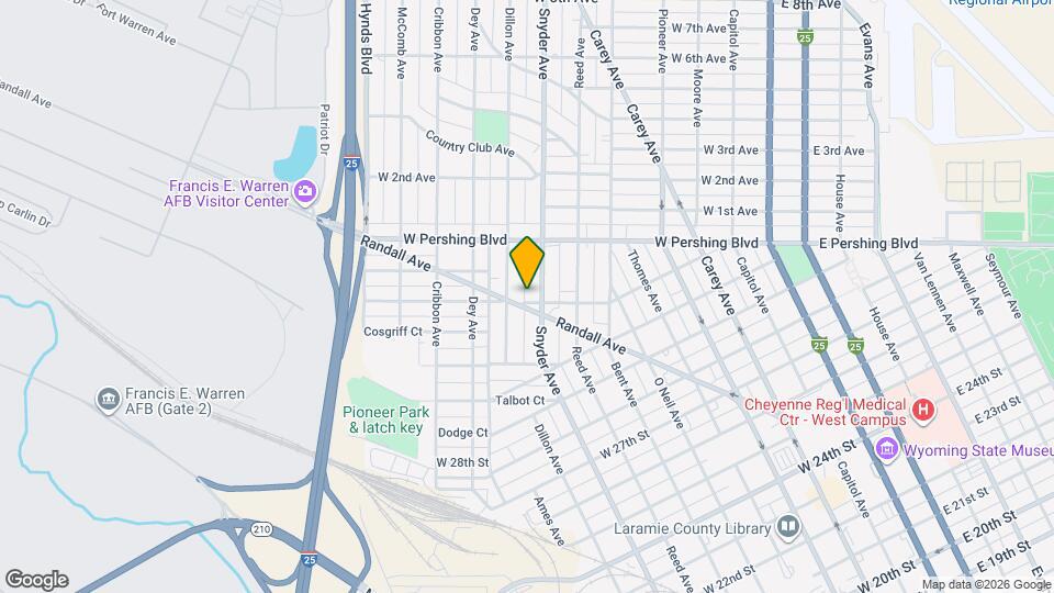 916 W 31st St Map and Location Details