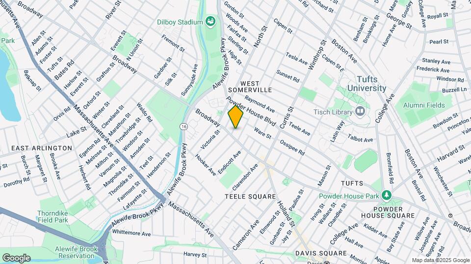 7 Belknap St, Unit 1 Map and Location Details