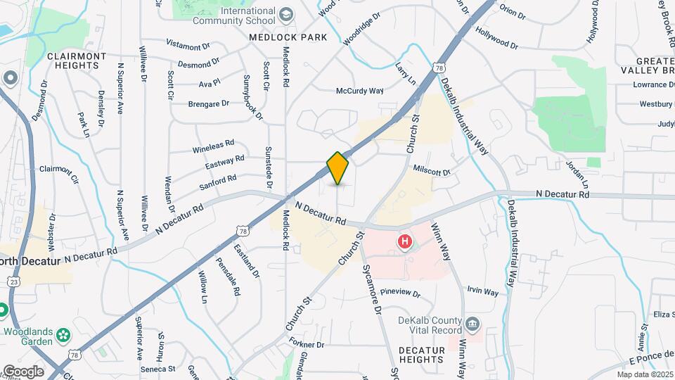 2550 Blackmon Dr Map and Location Details