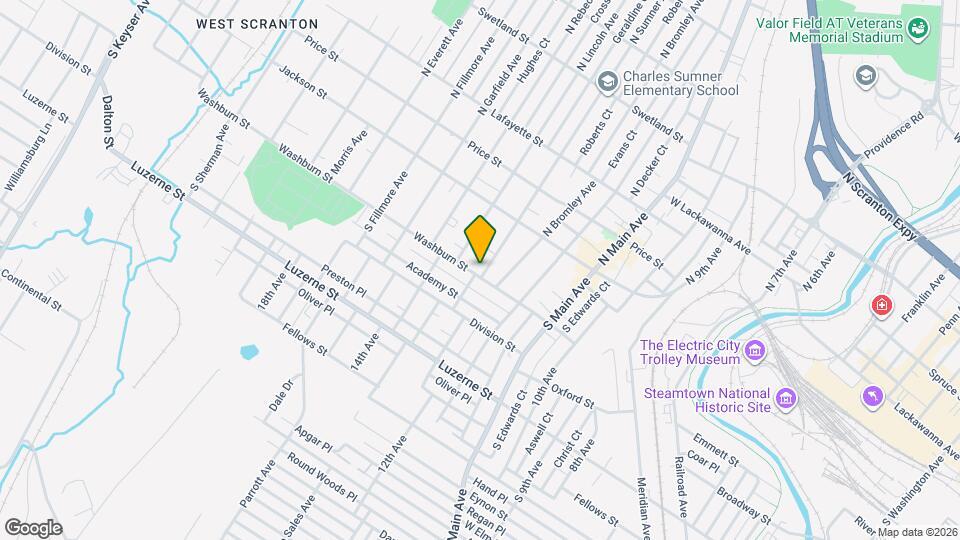 1404 Washburn St, Unit 1404 Washburn 2nd floor Mapa y Detalles de la Ubicación