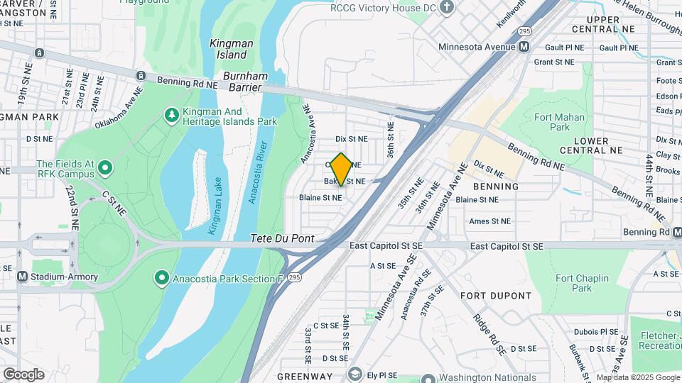 204 34th St NE Map and Location Details