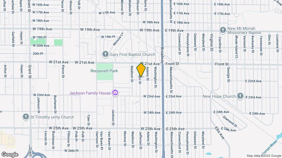 2191 Jefferson St Map and Location Details