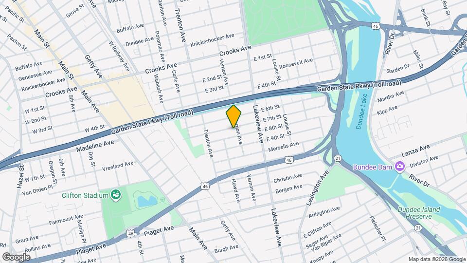 199 E 7th St Map and Location Details