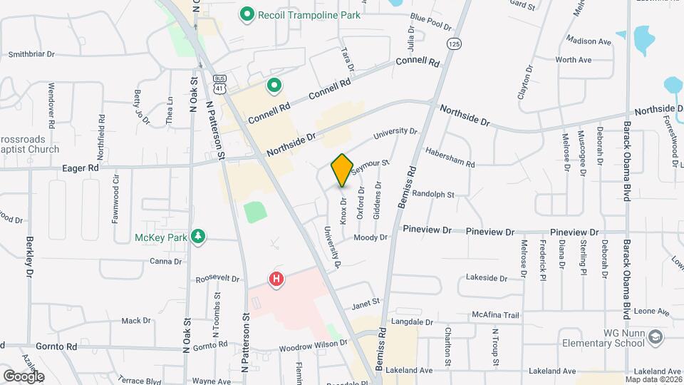 2434 Knox Dr Map and Location Details