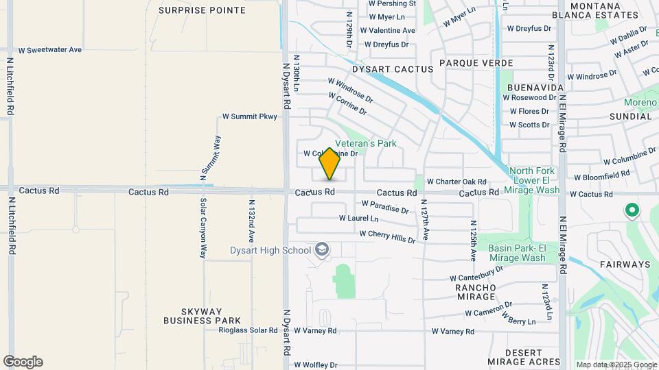 12925 W Charter Oak Rd Map and Location Details