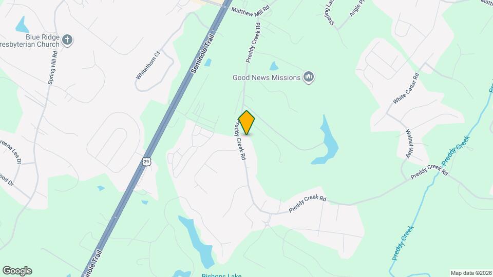 591 Preddy Creek Rd Map and Location Details