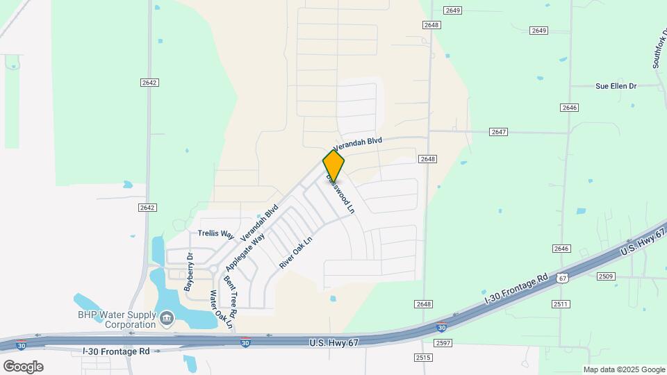 1309 Basswood Ln Map and Location Details