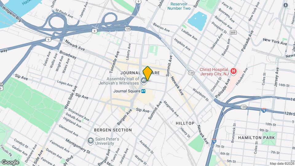 63 Van Reipen Ave, Unit 1 Map and Location Details