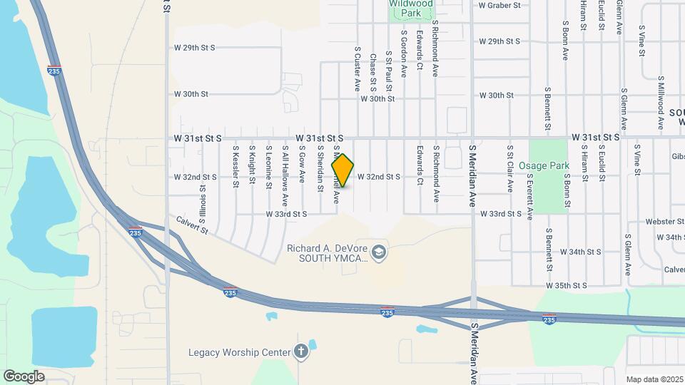 3322 S Mt Carmel Ave Map and Location Details