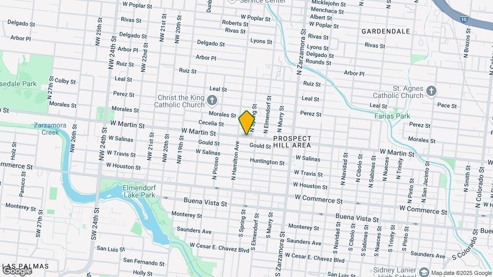 3414 W Martin St Map and Location Details