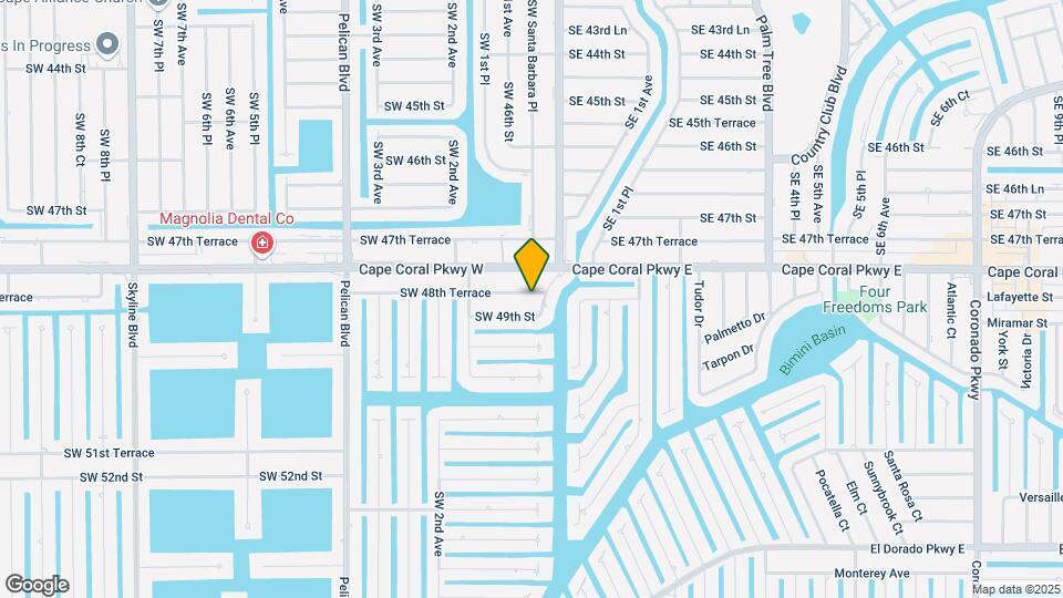 126 SW 48th Terrace Map and Location Details