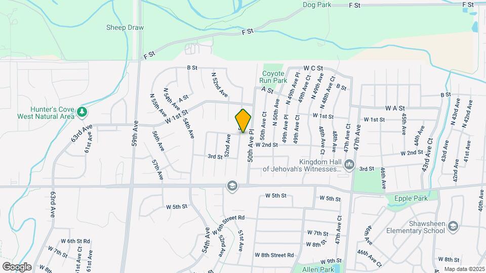 202 51st Ave Map and Location Details