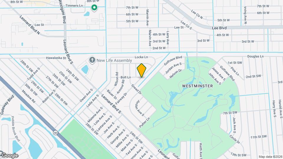 2145 Fairway Dr Map and Location Details