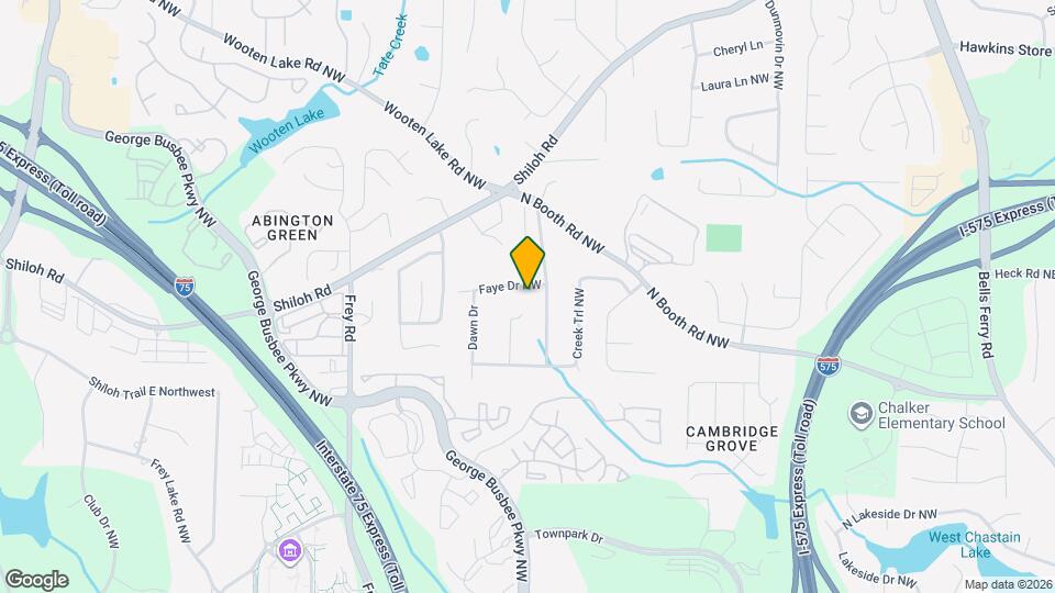 787 Faye Dr NW Map and Location Details