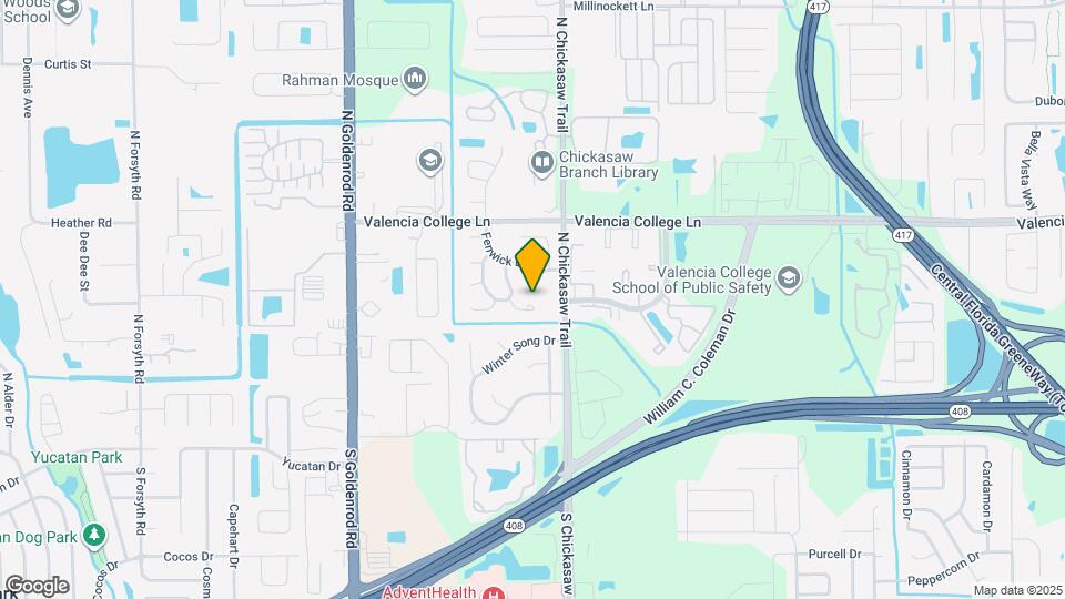 521 Madrigal Ct Map and Location Details