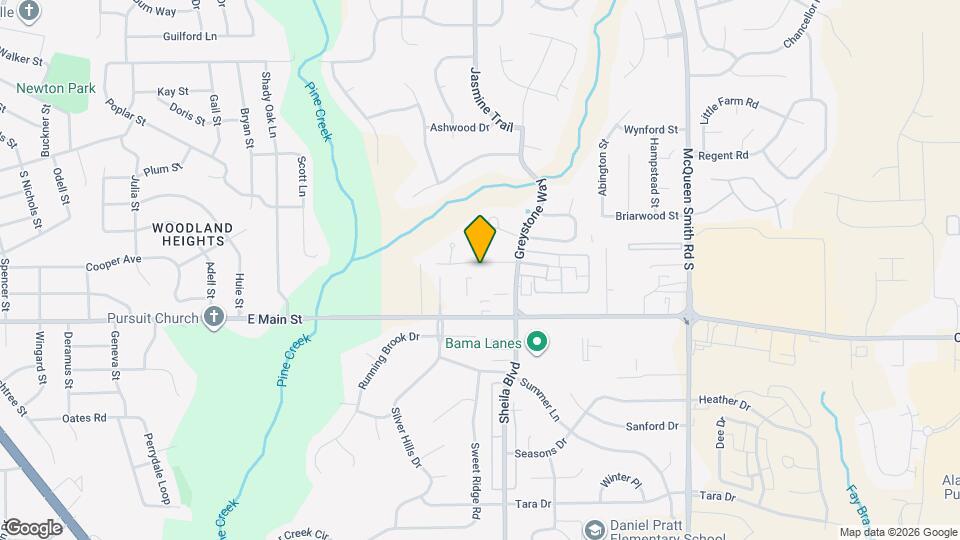 1686 Pebble Creek Dr Map and Location Details