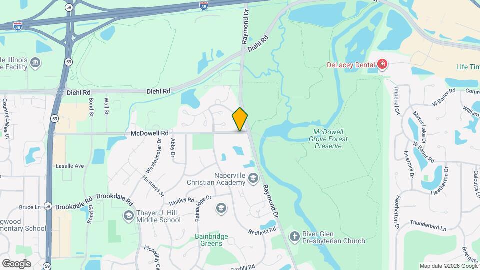 1316 McDowell Rd Map and Location Details