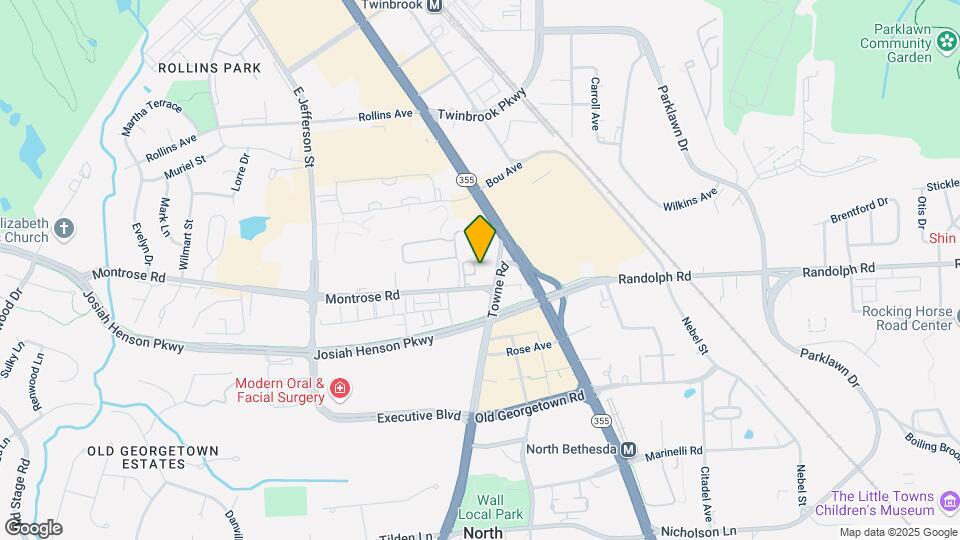 5901 Montrose Rd Mapa y Detalles de la Ubicación