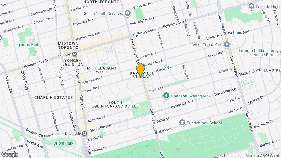 608 A Mt Pleasant Rd Map and Location Details