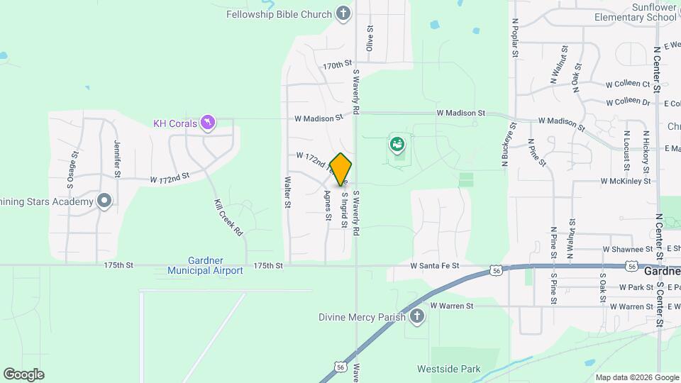 17310 S Ingrid St Map and Location Details