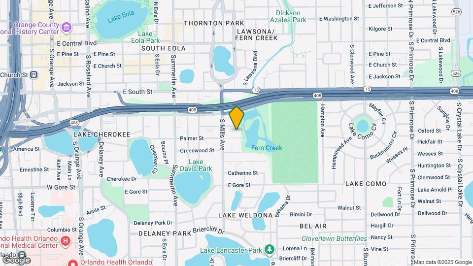 1301 Palmer St Map and Location Details
