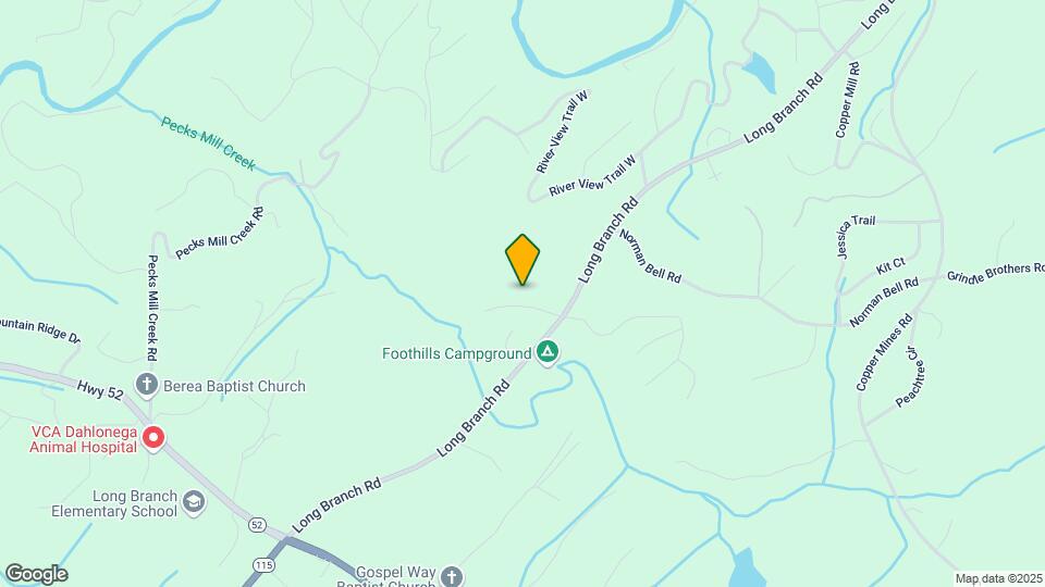 100 Pecks Creek Ct Map and Location Details