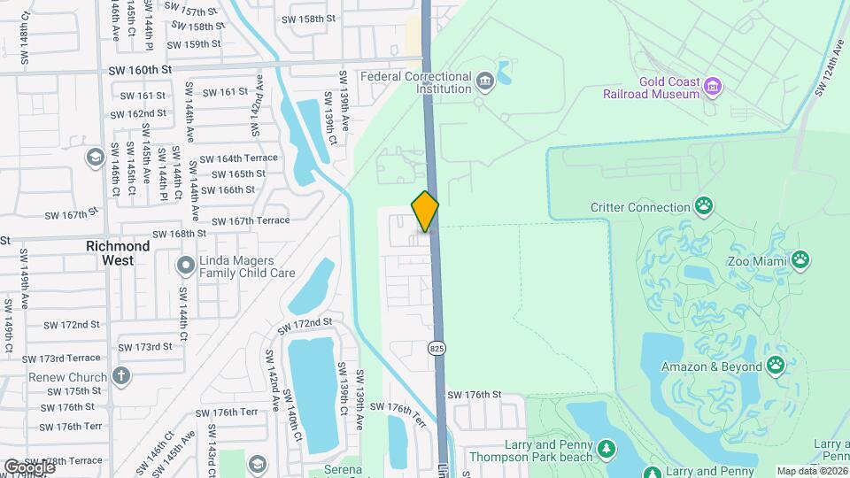 16872 SW 137th Ave Map and Location Details